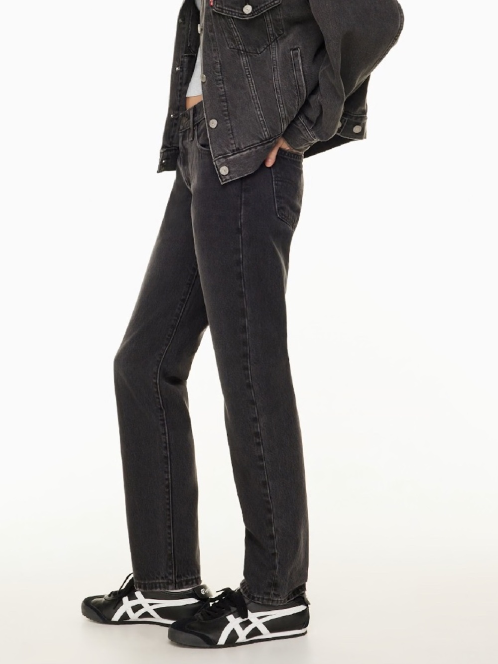 Aritzia Premium Levi's Middy Straight Jeans